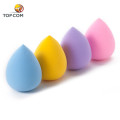 Customized egg shaped cosmetic powder color mini puff makeup sponge
